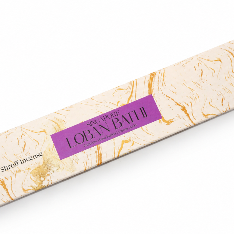 Vonné tyčinky - SHROFF LOBAN BATHI přírodní luxusní vonné tyčinky