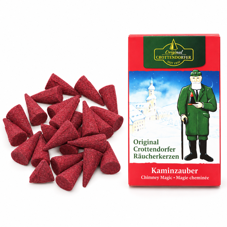 Vonné kužely Magický krb s vůní svařeného vína a koření