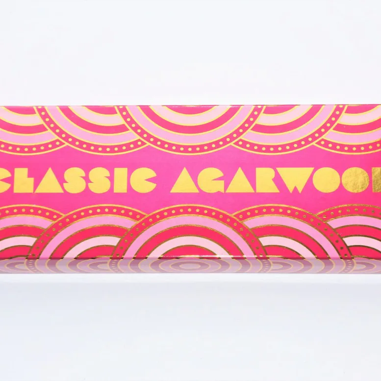 Vonné tyčinky - Pure Incense, 1970 kolekce, Classic Agarwood  přírodní luxusní vonné tyčinky, agarbathi vhodné k provonění prostoru s ušlechtilou vůní