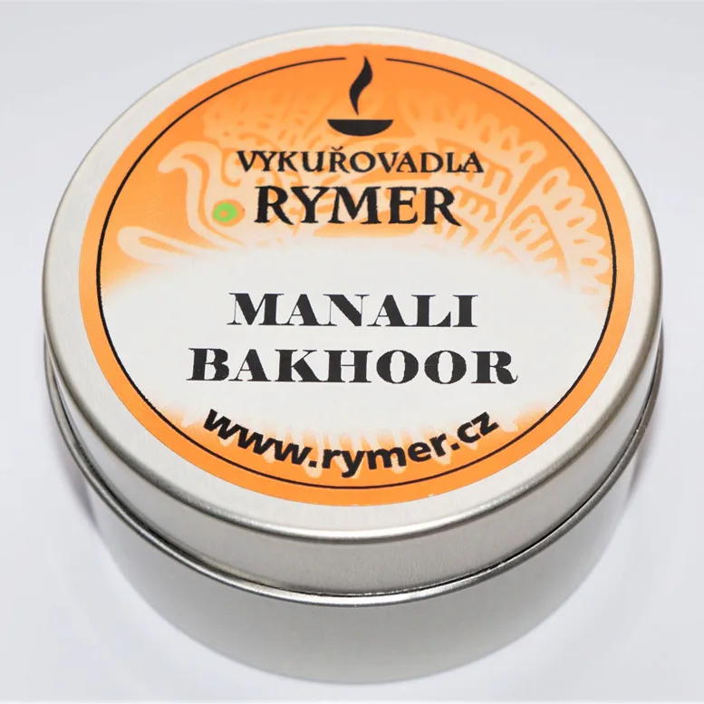 Manali Bakhoor nebo bakhor, bakhur, oud je vykuřovací směs s omamnou orientální vůní jež harmonizuje energie a přináší povznesenou náladu, parfém ve vykuřovadle