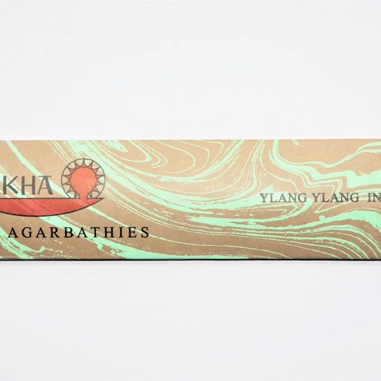 Vonné tyčinky - AUROSHIKHA Ylang Ylang přírodní vonné tyčinky, agarbathi vhodné k provonění prostoru s ušlechtilou vůní