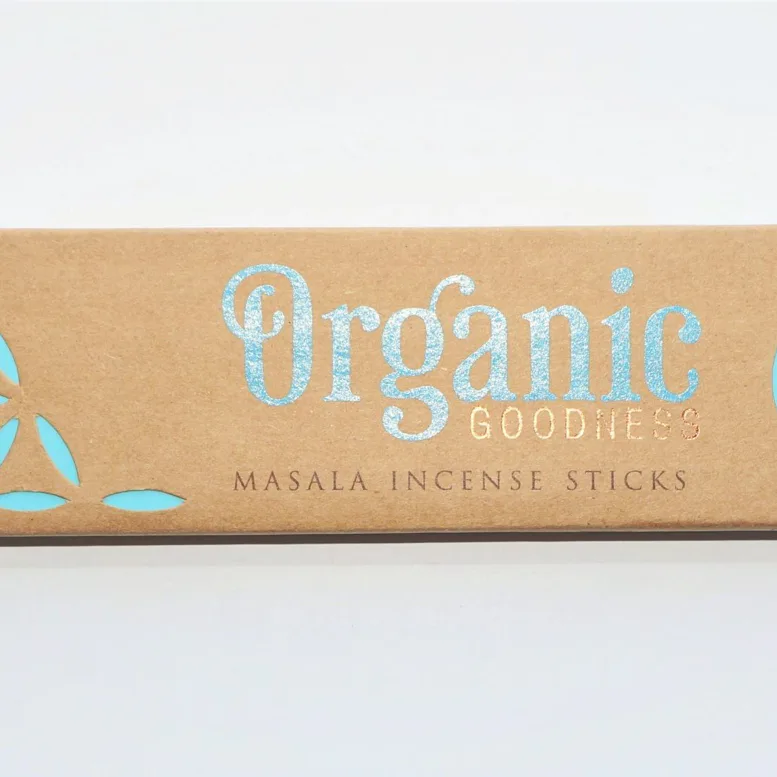 Vonné tyčinky - Organic NAGCHAMPA přírodní vonné tyčinky, agarbathi vhodné k provonění prostoru s ušlechtilou vůní