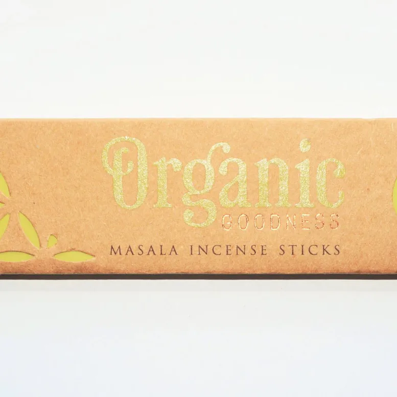 Vonné tyčinky - Organic VANILLA přírodní vonné tyčinky, agarbathi vhodné k provonění prostoru s ušlechtilou vůní