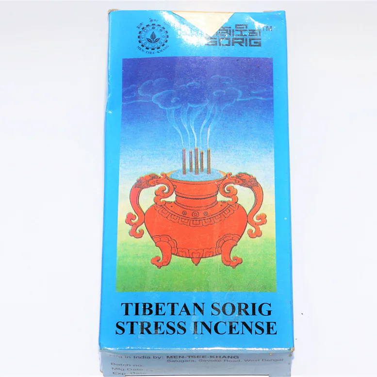 Vonné tyčinky - Tibetan Sorig  Stress Incense  přírodní řemeslné tradiční himálajské vonné tyčinky vhodné k čištění a meditaci