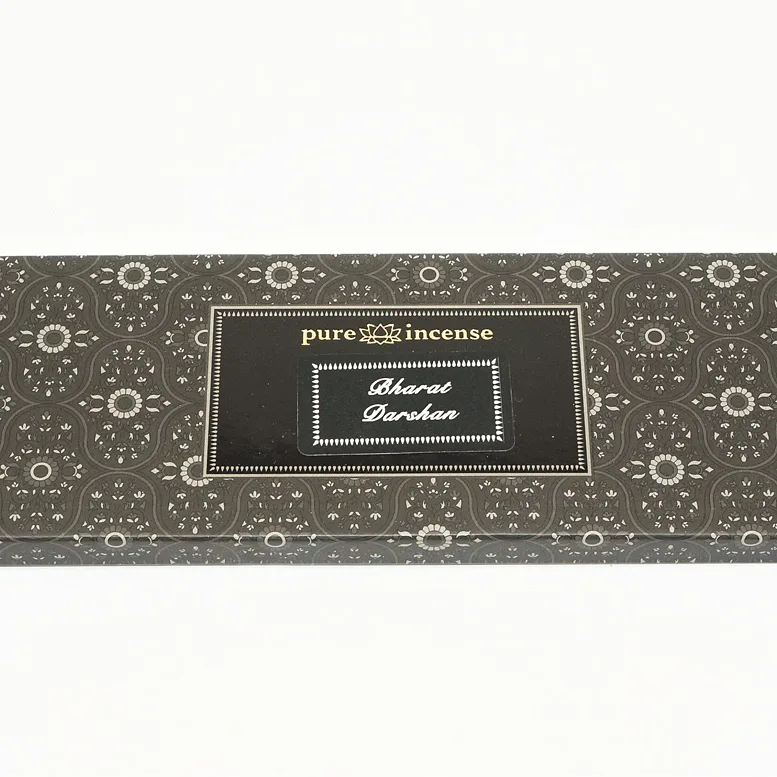 Vonné tyčinky - Pure Incense, Bharat Darshan  přírodní luxusní vonné tyčinky, agarbathi vhodné k provonění prostoru s ušlechtilou vůní
