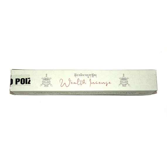 Vonné tyčinky - Nado Poizokhang/WEALTH INCENSE vzácné ručně vyrobené řemeslné čistě přírodní vonné tyčinky k očistě, ochraně a meditaci z himálajského Království Bhútán