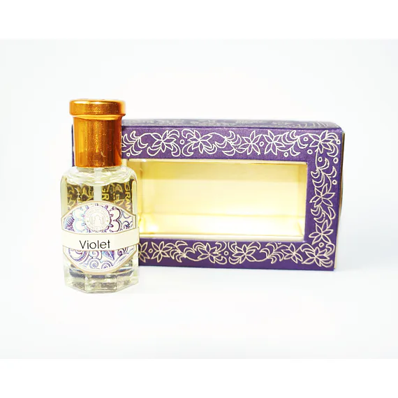 Attar olej - VIOLET vonný olej namíchaný z přírodních éterických a vonných složek k provonění