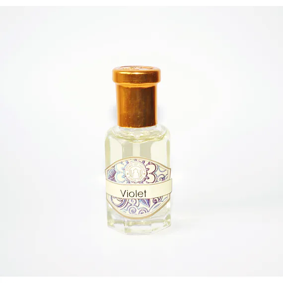 Attar olej - VIOLET vonný olej namíchaný z přírodních éterických a vonných složek k provonění