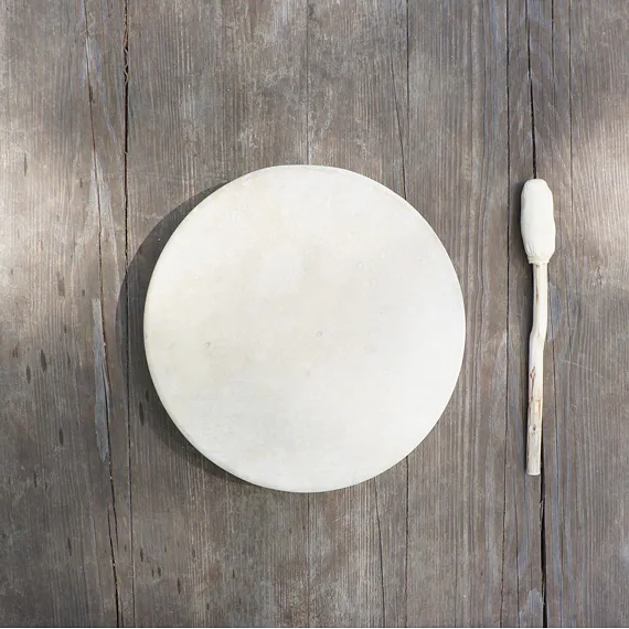Ručně vyráběný šamanský buben 40 cm