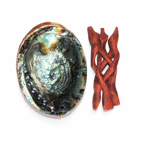 Mušle Abalone – přírodní nádoba pro vykuřování