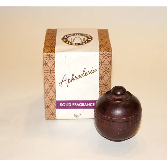 APHRODESIA (Song of India) tuhá přírodní vůně z vybraných vonných substancí jako santal, vonné oleje a včelí vosk