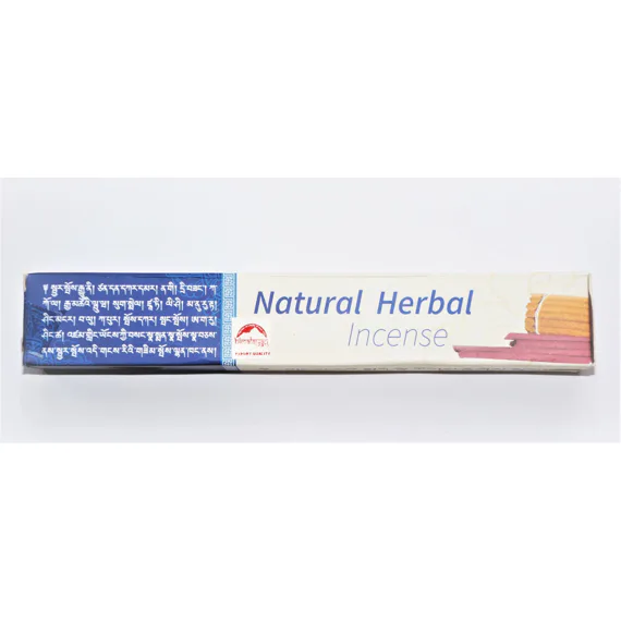 Vonné tyčinky - Natural Herbal Incense/ modré přírodní řemeslné tradiční himálajské vonné tyčinky vhodné k čištění a meditaci