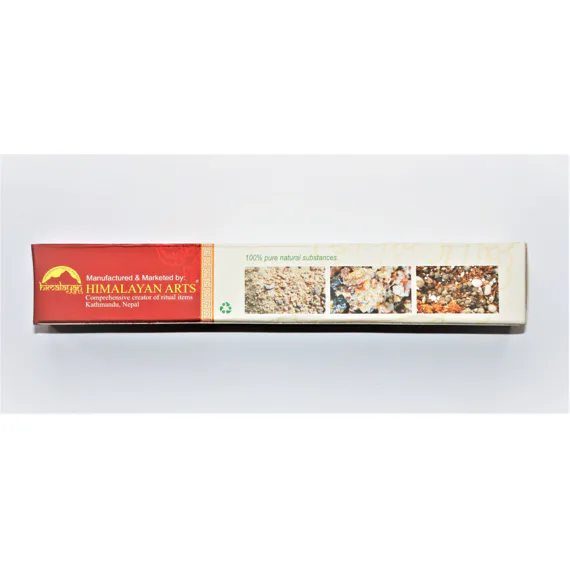 Vonné tyčinky - Natural Herbal Incense/ červené přírodní řemeslné tradiční himálajské vonné tyčinky vhodné k čištění a meditaci