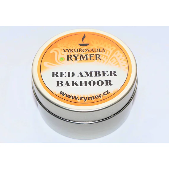 Red Amber Bakhoor nebo bakhor, bakhur, oud je vykuřovací směs s omamnou orientální vůní jež harmonizuje energie a přináší povznesenou náladu, parfém ve vykuřovadle