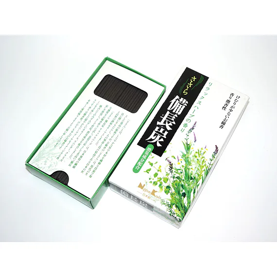 Vonné tyčinky - Sasara RELAX HERB, Nippon Kodo  luxusní vonné tyčinky s minimem kouře pro provonění prostoru a vytvoření relaxační atmosféry